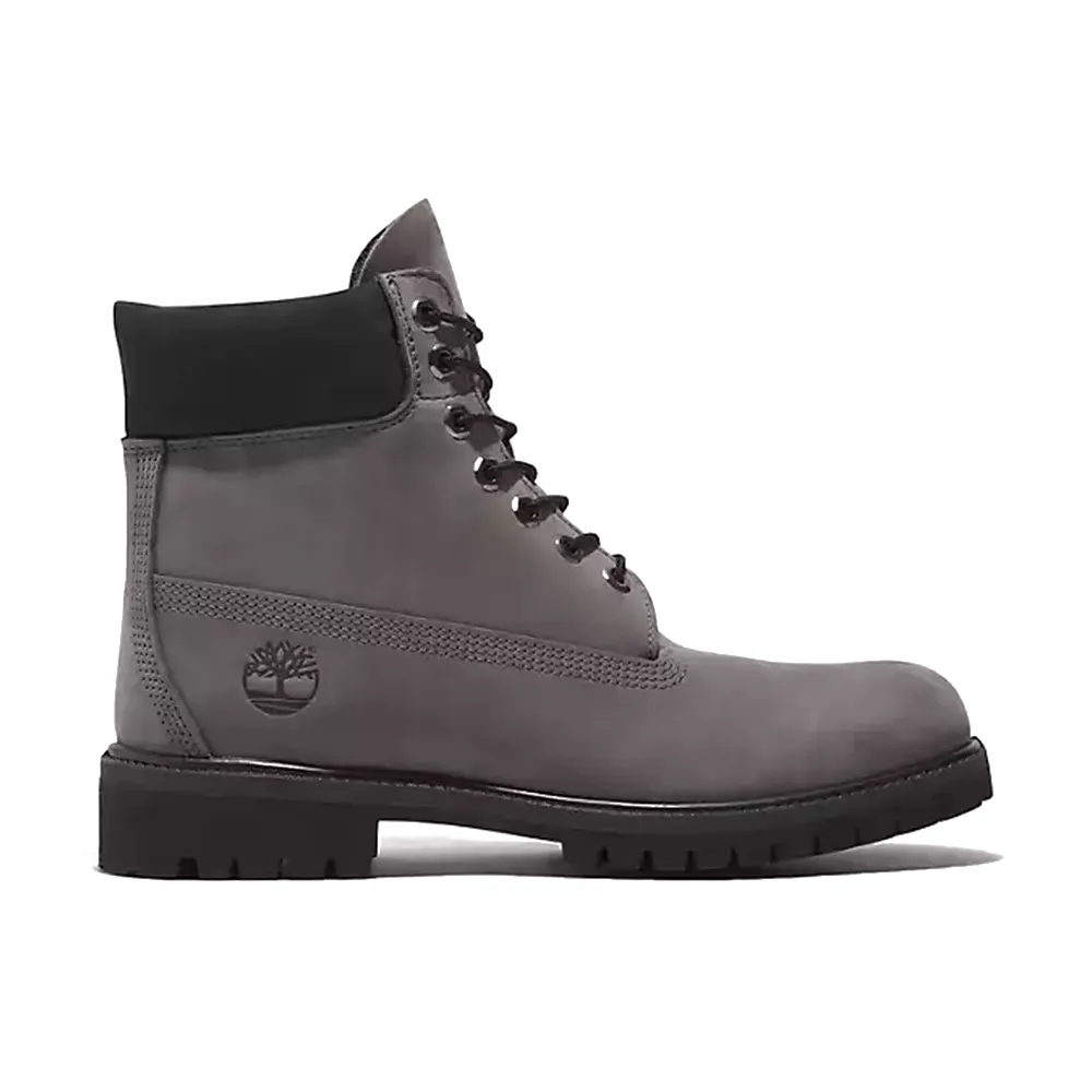 6 Inch Premium Waterproof Boot 'Medium Grey Nubuck'