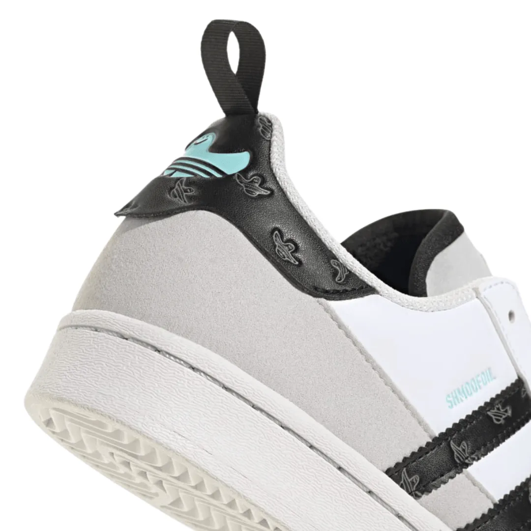 Adidas - Kid's Shmoofoil Superstar - Cloud White / Core Black / Grey Two