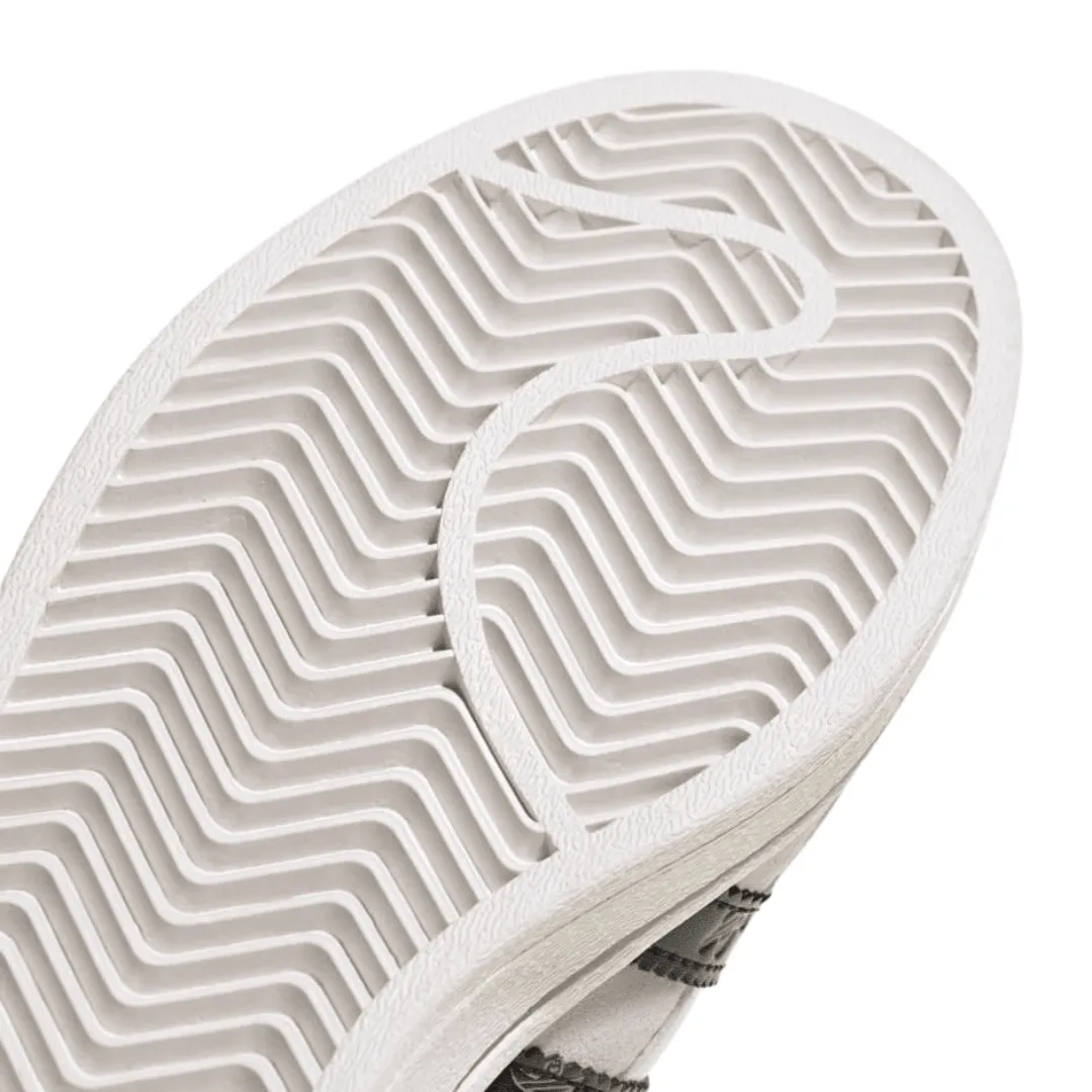 Adidas - Kid's Shmoofoil Superstar - Cloud White / Core Black / Grey Two
