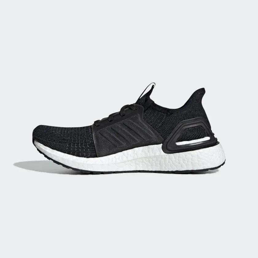 adidas ULTRABOOST 19 Running Shoes | Black-White | Women's