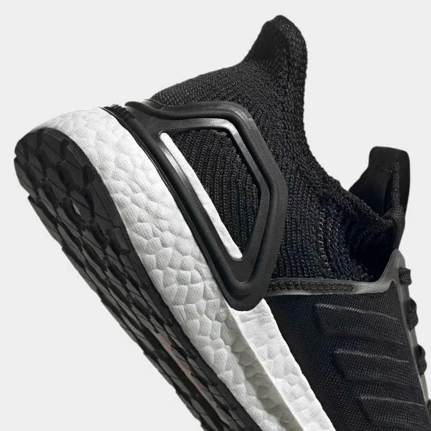 adidas ULTRABOOST 19 Running Shoes | Black-White | Women's