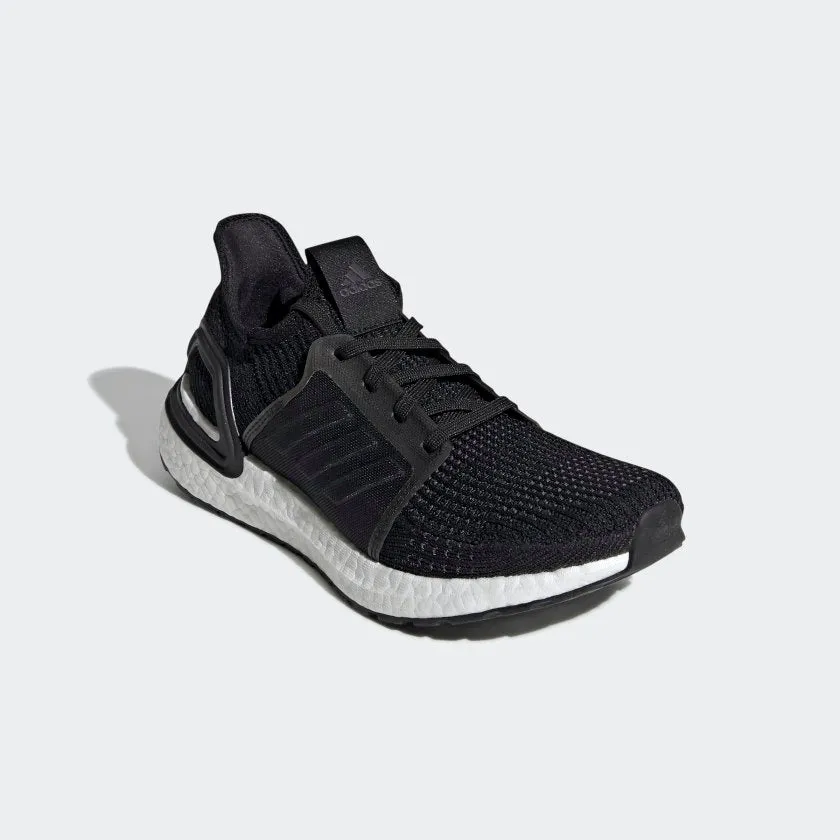 adidas ULTRABOOST 19 Running Shoes | Black-White | Women's