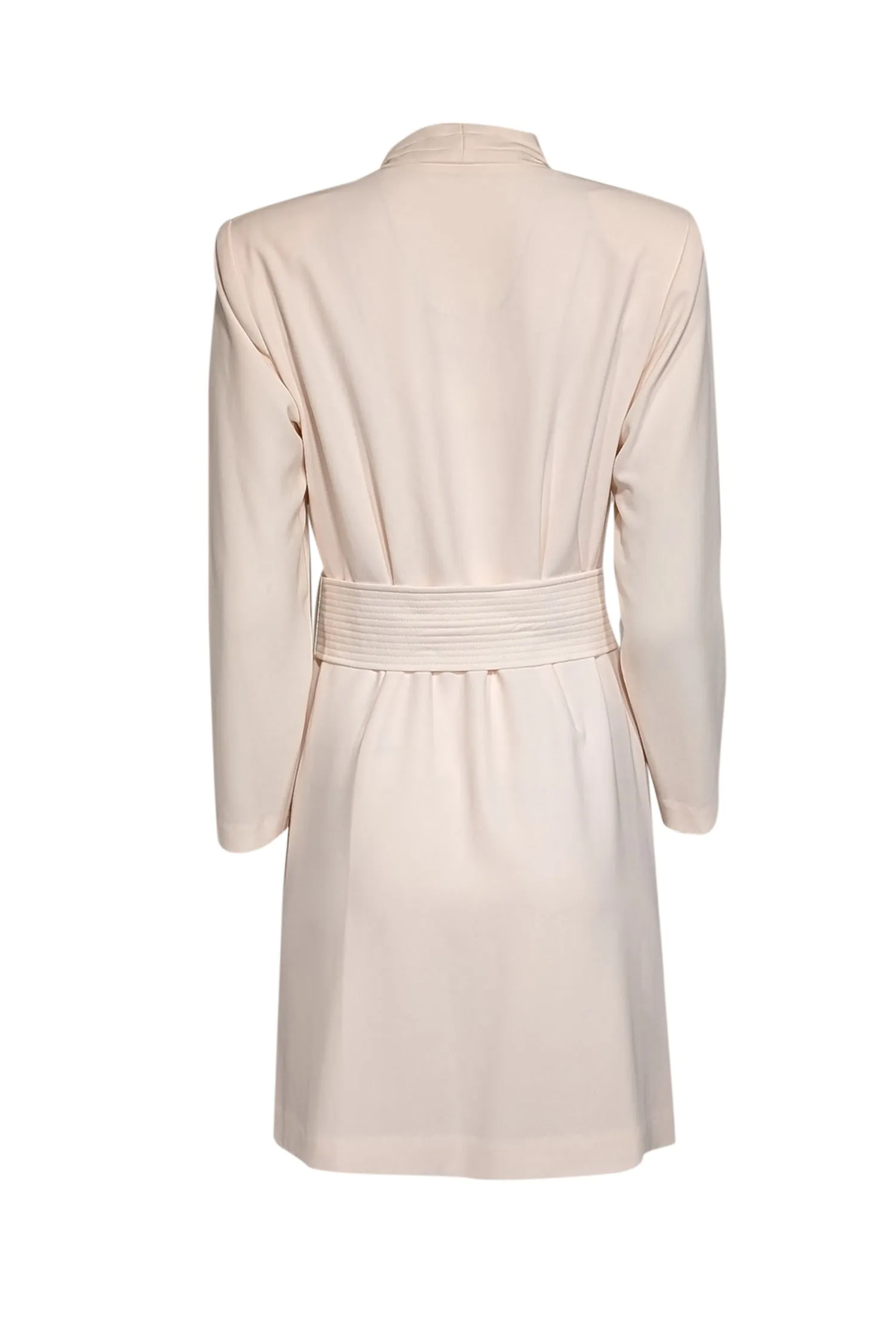 A.L.C. - Light Pink Long Sleeve w/ Waist Tie Mini Dress Sz 8