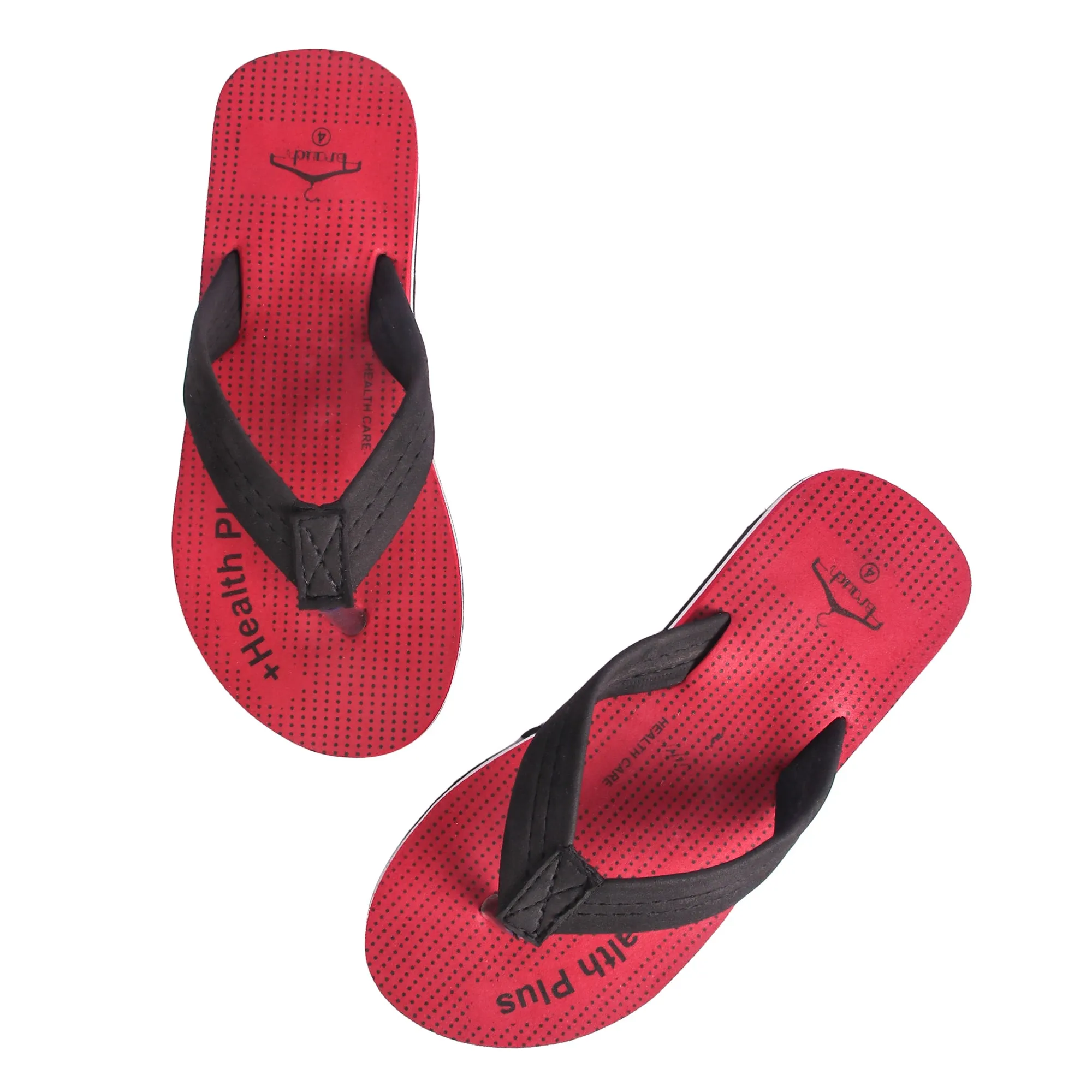 Brauch Women's Maroon Comfort Doctor Sole Orthopedic Slipper
