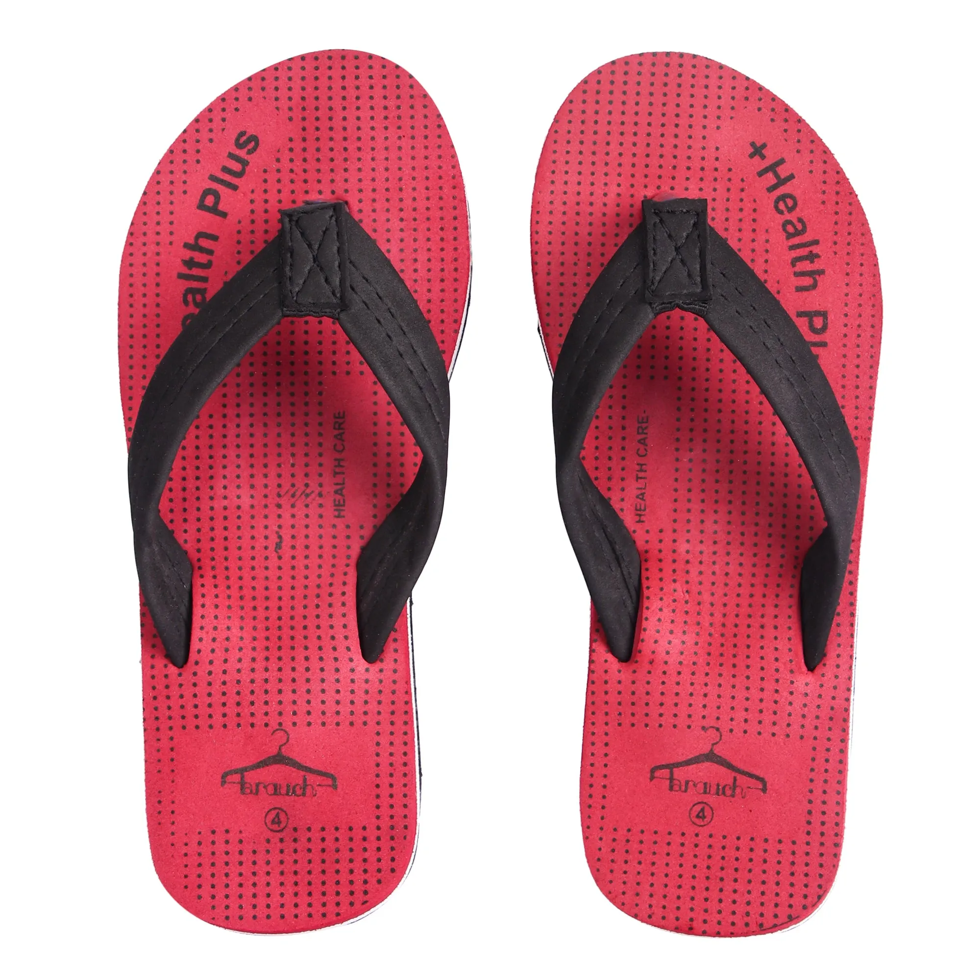 Brauch Women's Maroon Comfort Doctor Sole Orthopedic Slipper