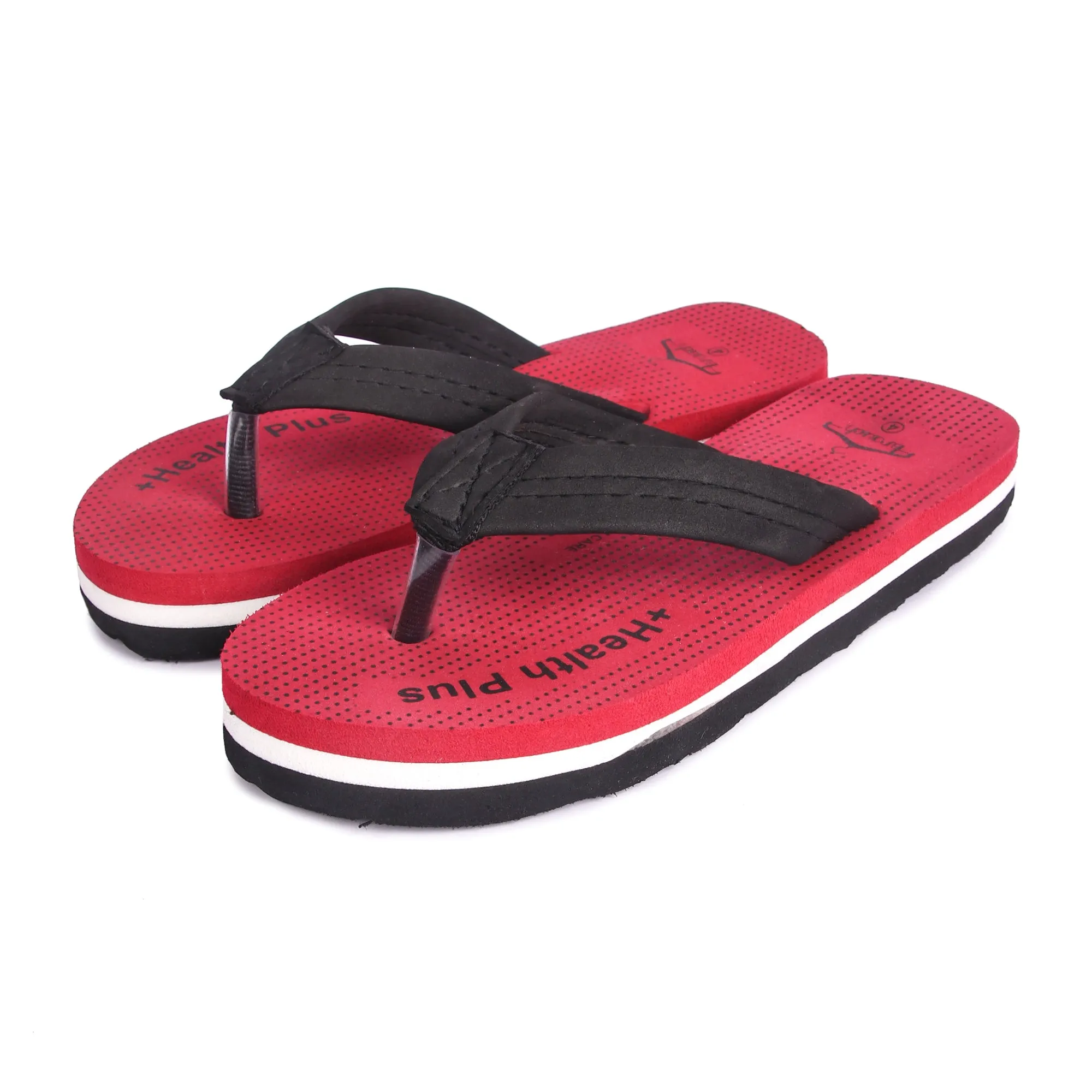Brauch Women's Maroon Comfort Doctor Sole Orthopedic Slipper