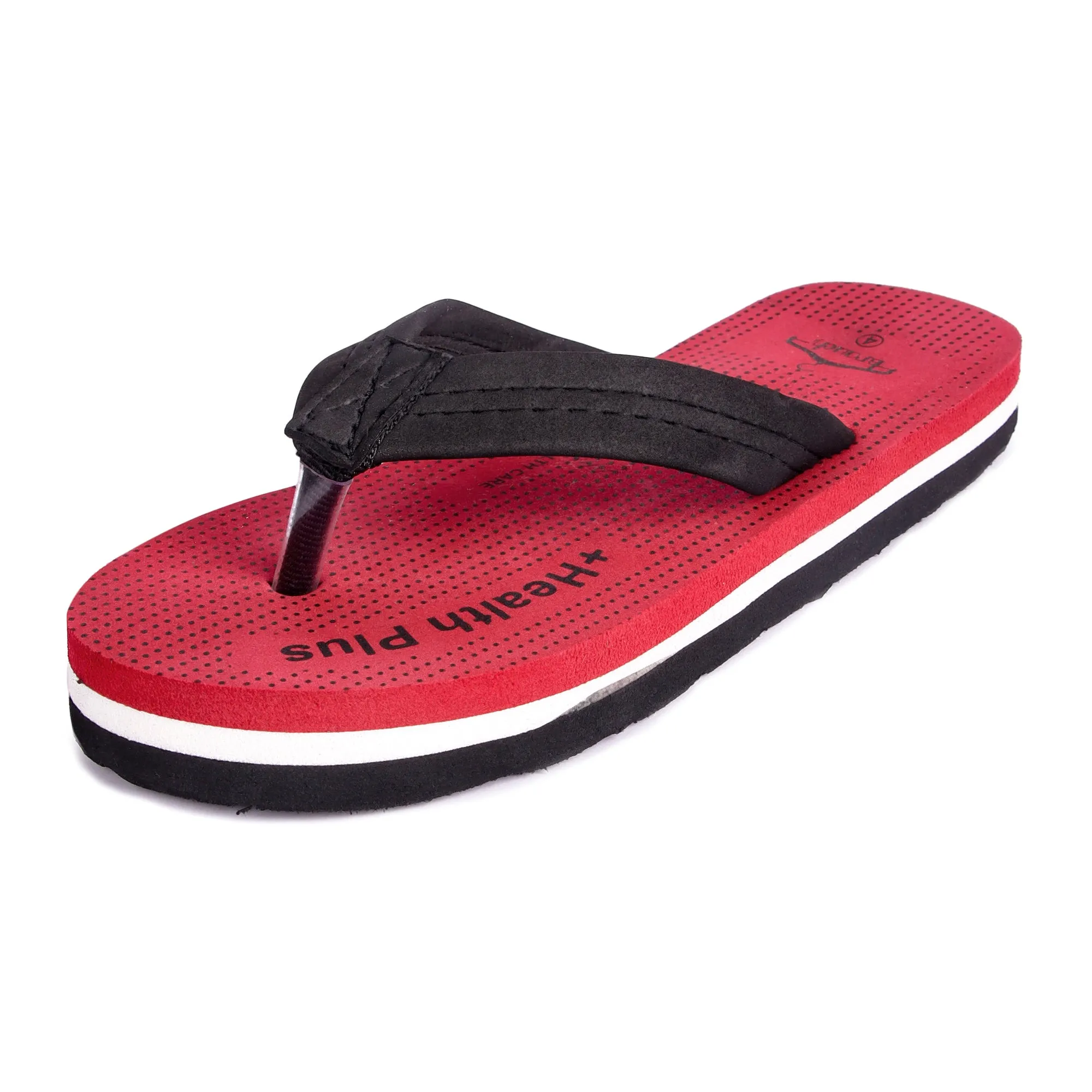 Brauch Women's Maroon Comfort Doctor Sole Orthopedic Slipper
