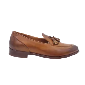 BRD10687 Womens' Moccasin in Calf Leather Siena Tan (BRD10687)
