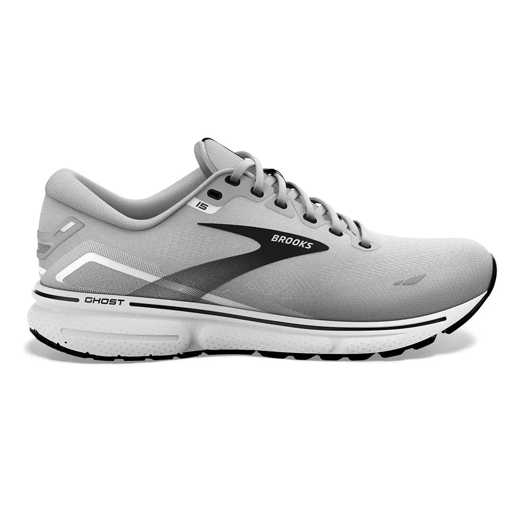 Brooks Ghost 15 Running Shoe Alloy/Oyster/Black (Men's)