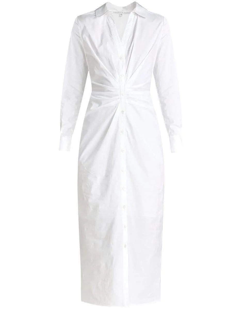 Cita Poplin Midi Dress