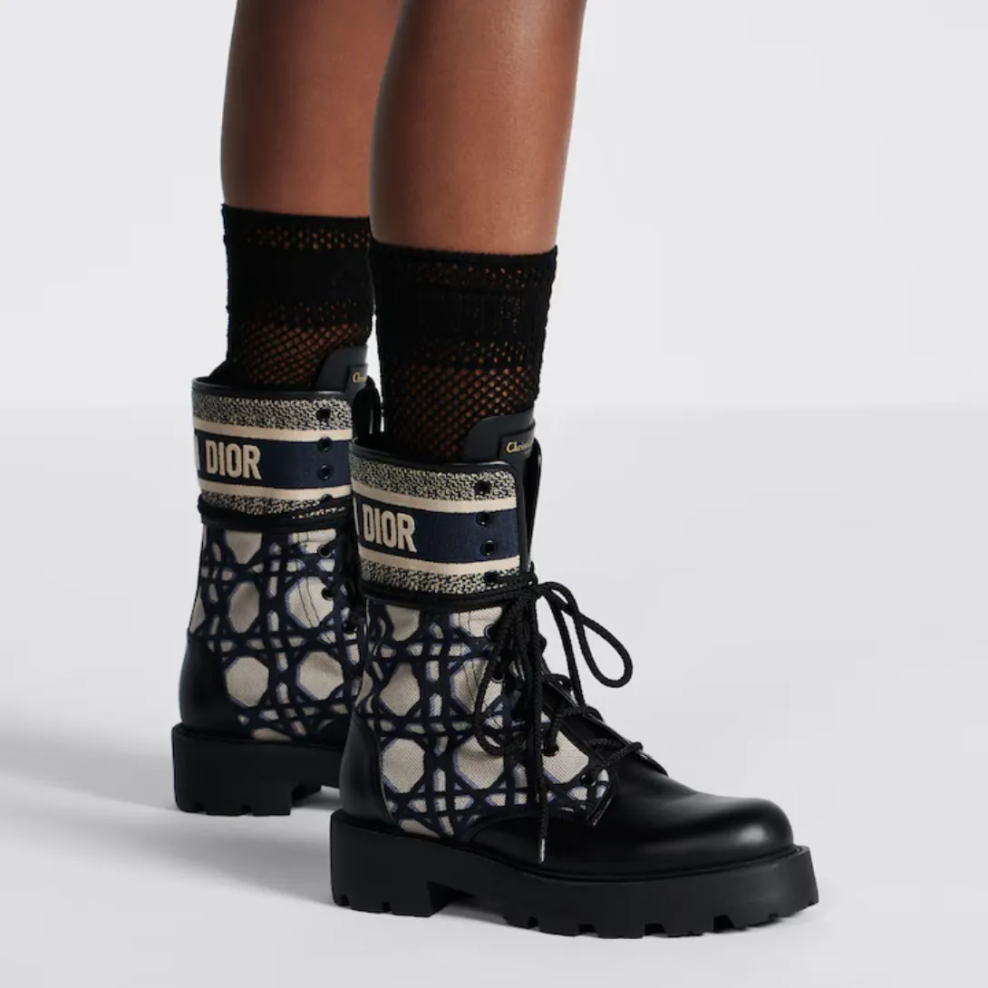 D-Major Ankle Boot Blue