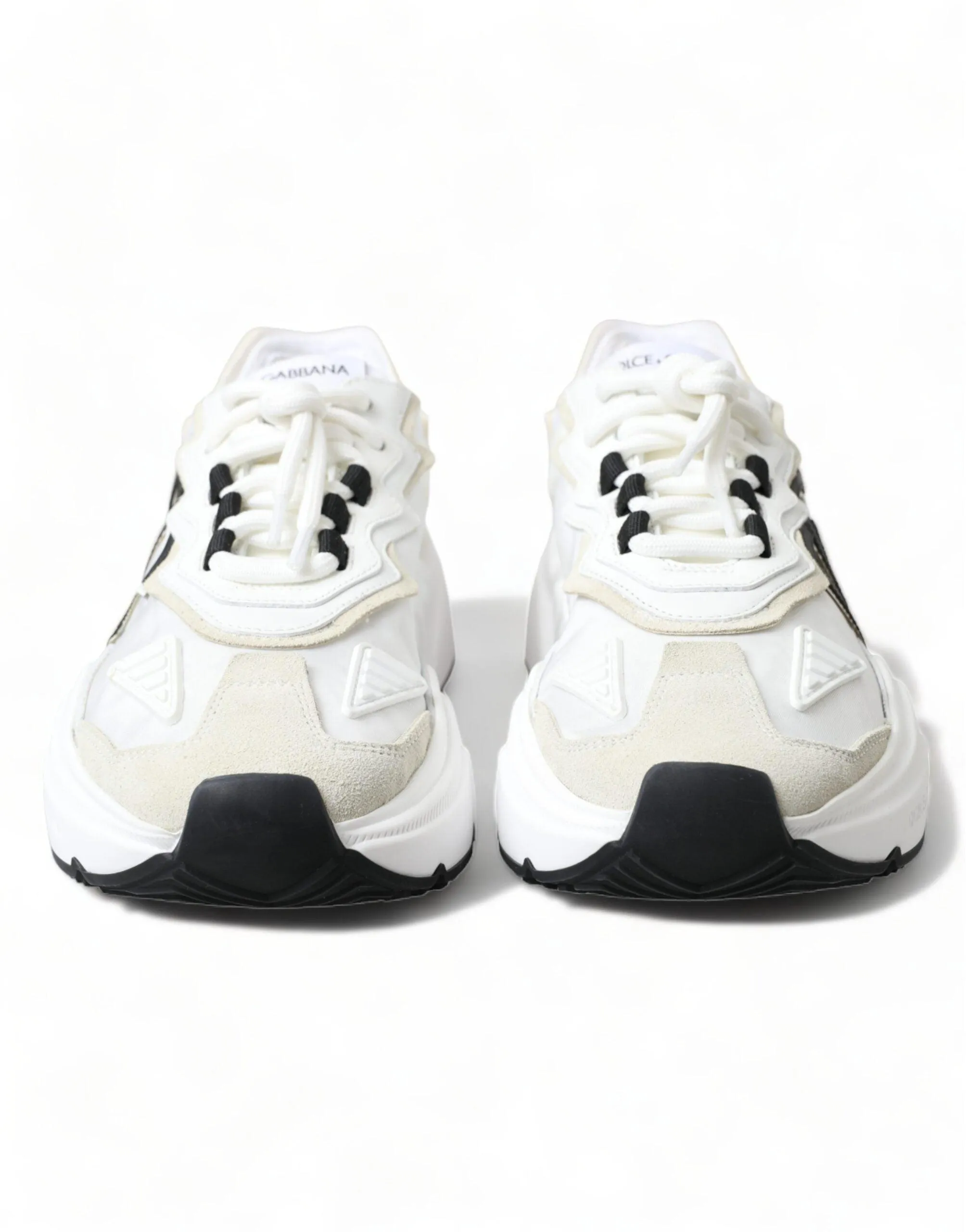 Dolce & Gabbana White Bassa Daymaster Sport Sneakers Shoes