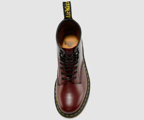 Dr Martens 1460 Cherry 8 Hole Smooth Leather Boot