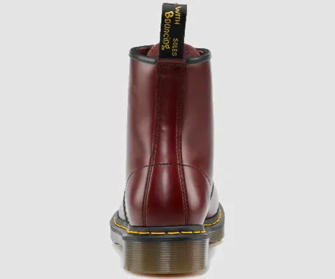 Dr Martens 1460 Cherry 8 Hole Smooth Leather Boot