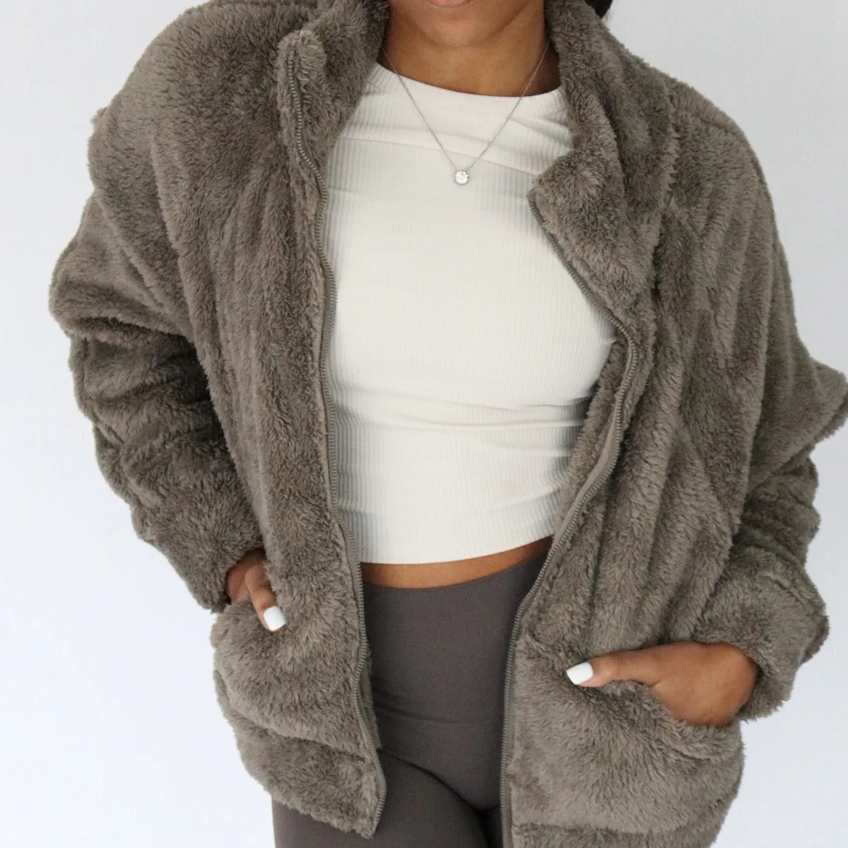 DYM Women's Sherpa Jacket | SALE