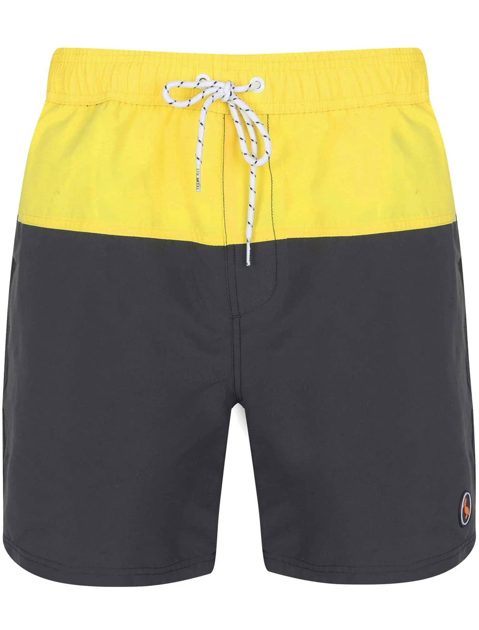 Keone Swim Shorts With Free Matching Flip Flops In Blazing Yellow - South Shore