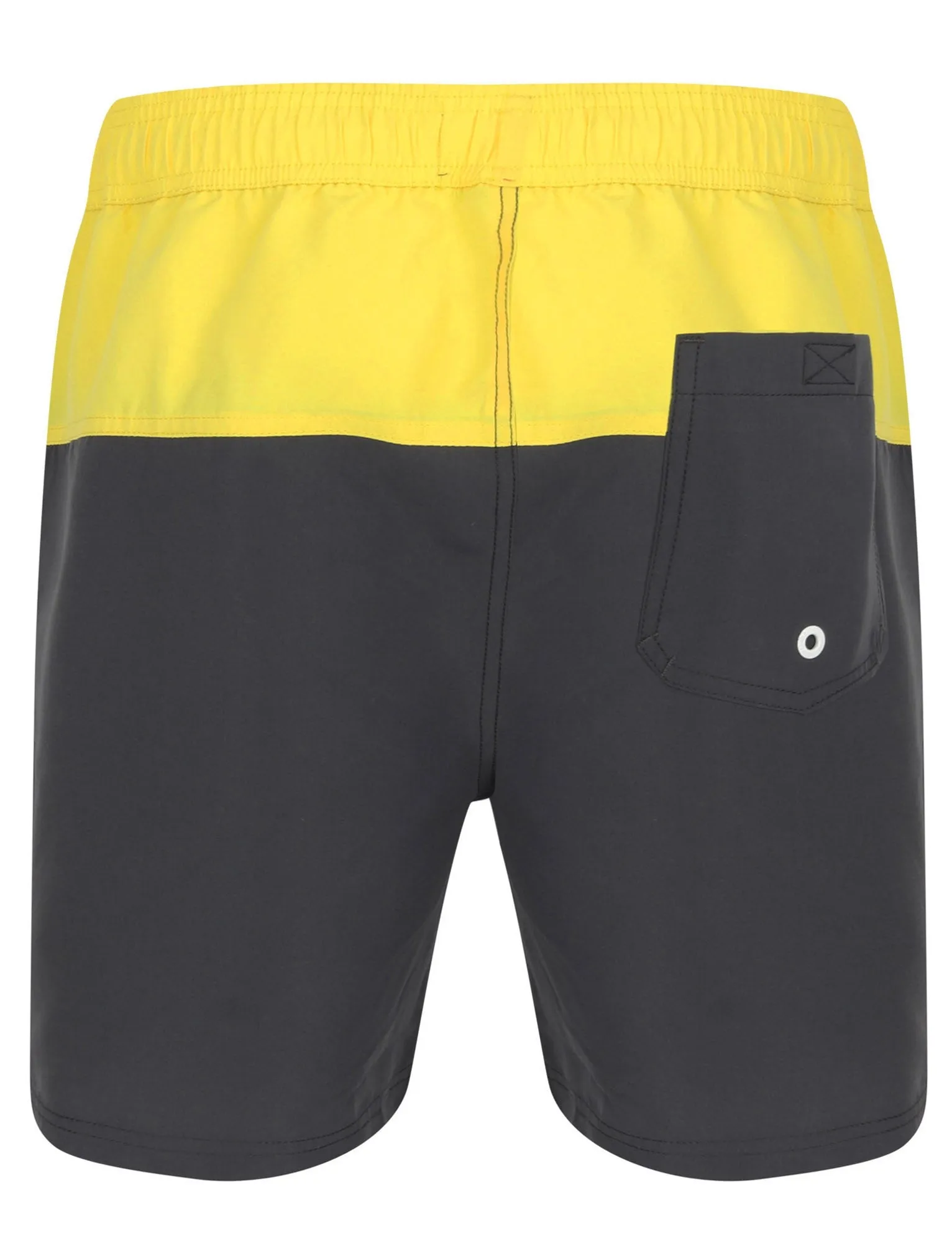 Keone Swim Shorts With Free Matching Flip Flops In Blazing Yellow - South Shore