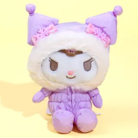 Kuromi Fluffy Winter Plushie - Small
