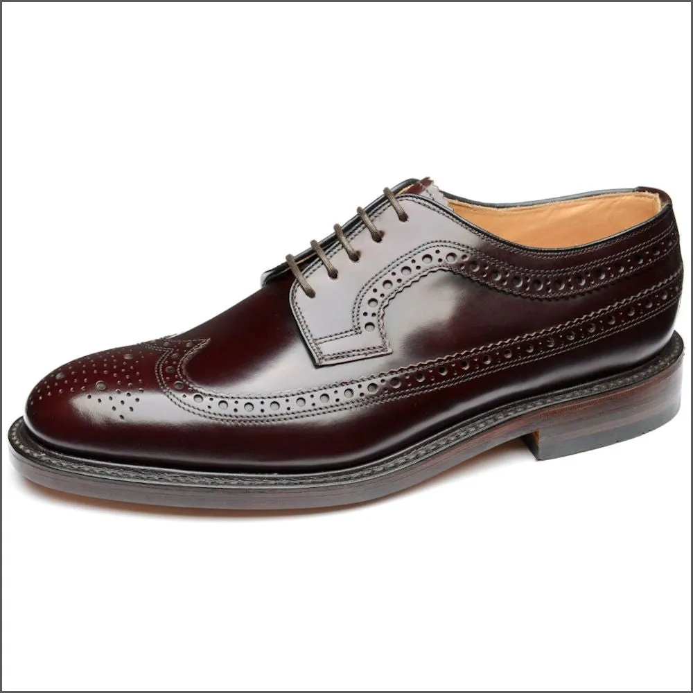 Loake Royal Burgundy  Leather Shoe--