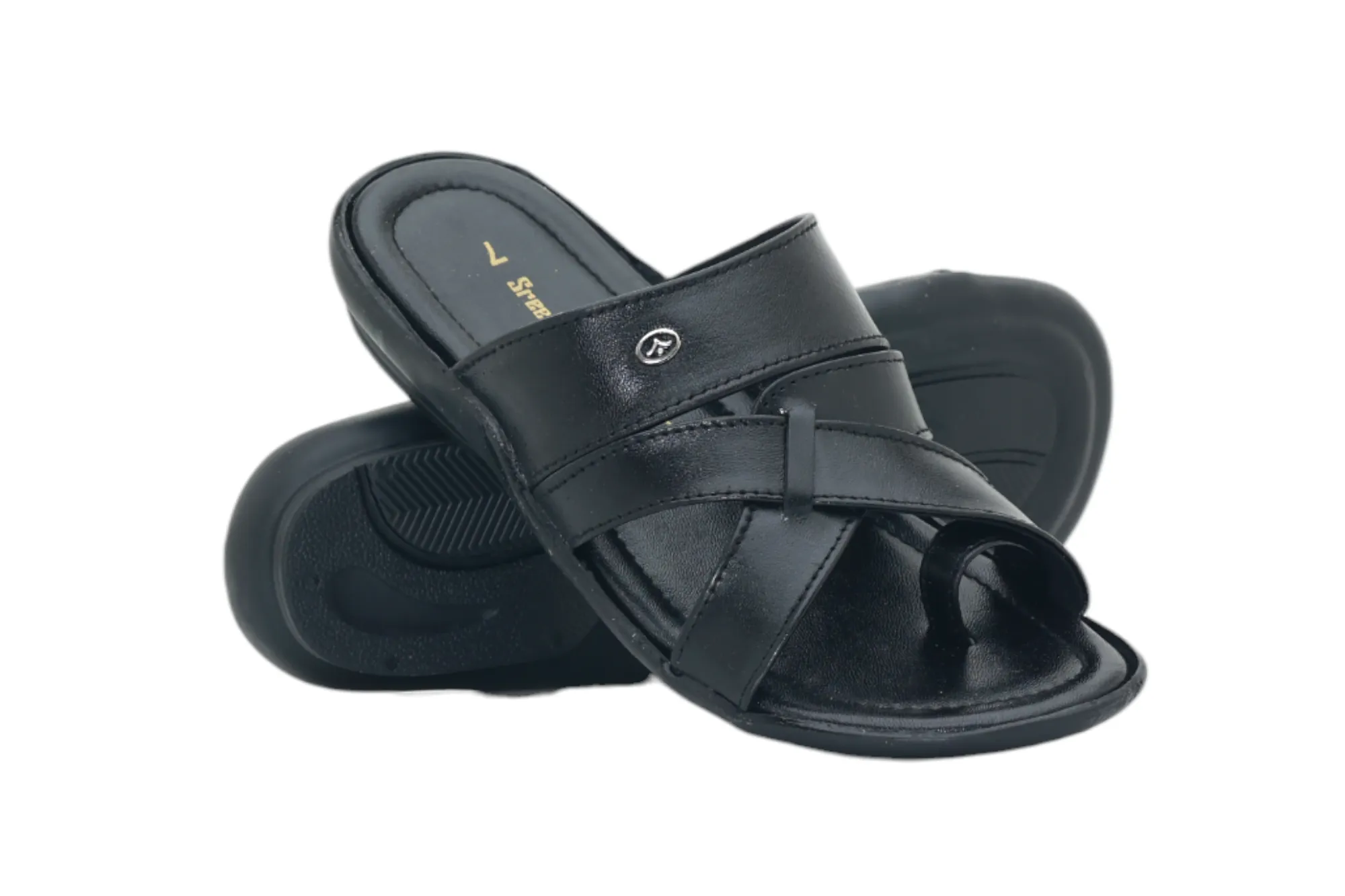Mens Leather Chappal 28192