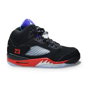 Mens Nike Air Jordan 5 Retro  - CZ1786 001 - Black New Emerald