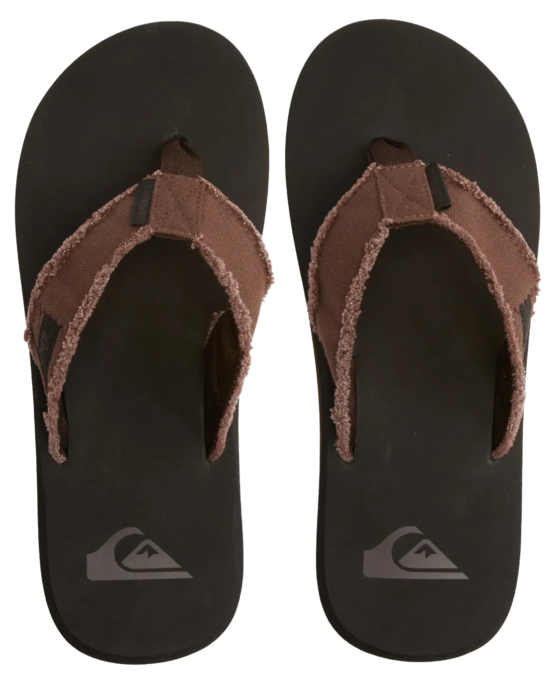 Monkey Abyss Flip Flops in Black & Brown