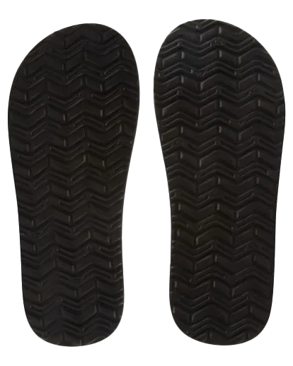 Monkey Abyss Flip Flops in Black & Brown