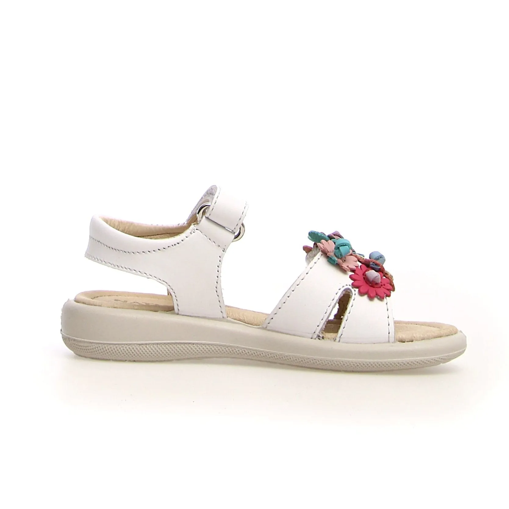 Naturino Brahma | Calf White Kids Sandals