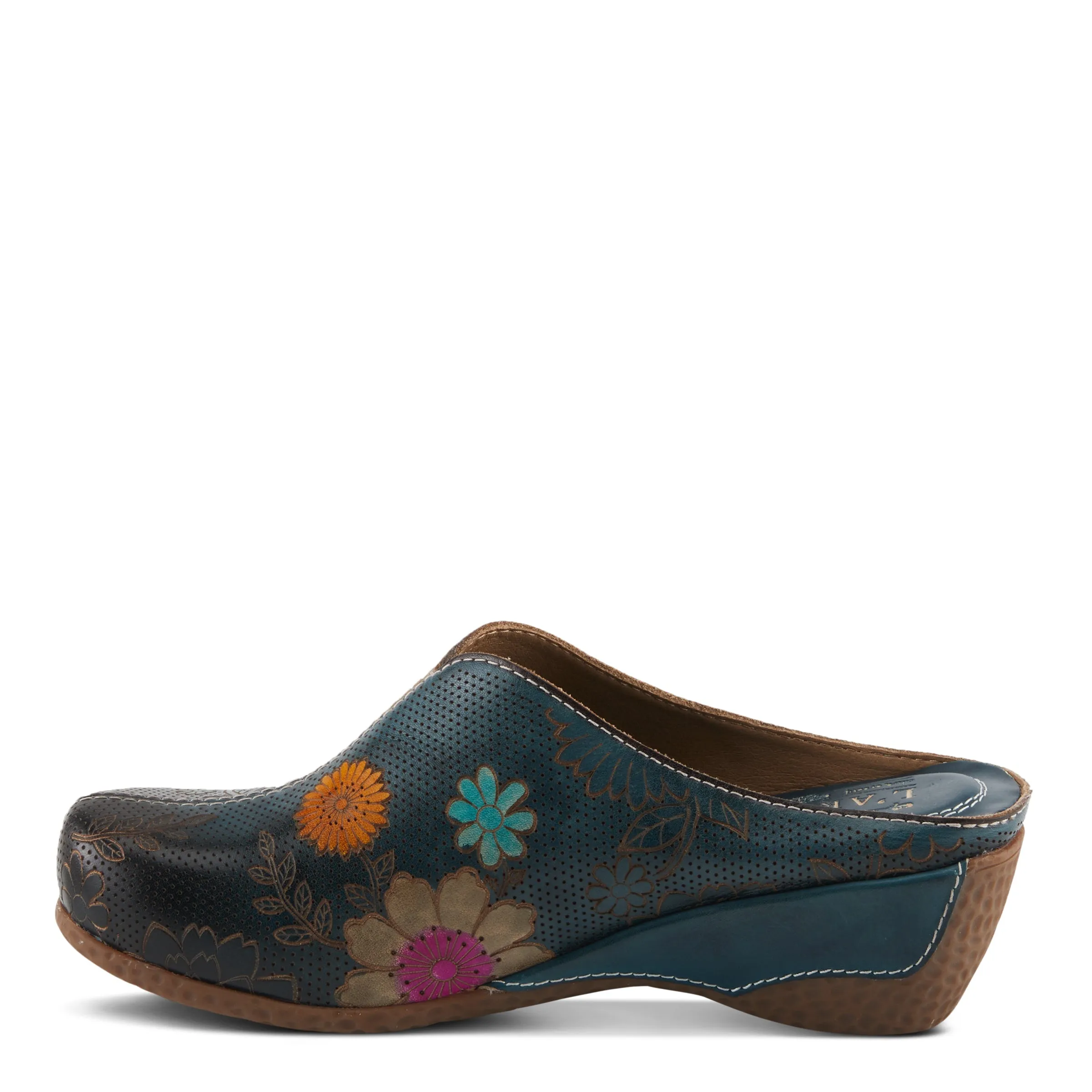 Spring Step Shoes L'Artiste Chienti Clogs Women's Hand Painted Leather