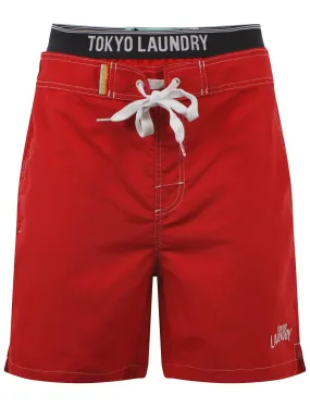 Tokyo Laundry Cupabia red swimshorts