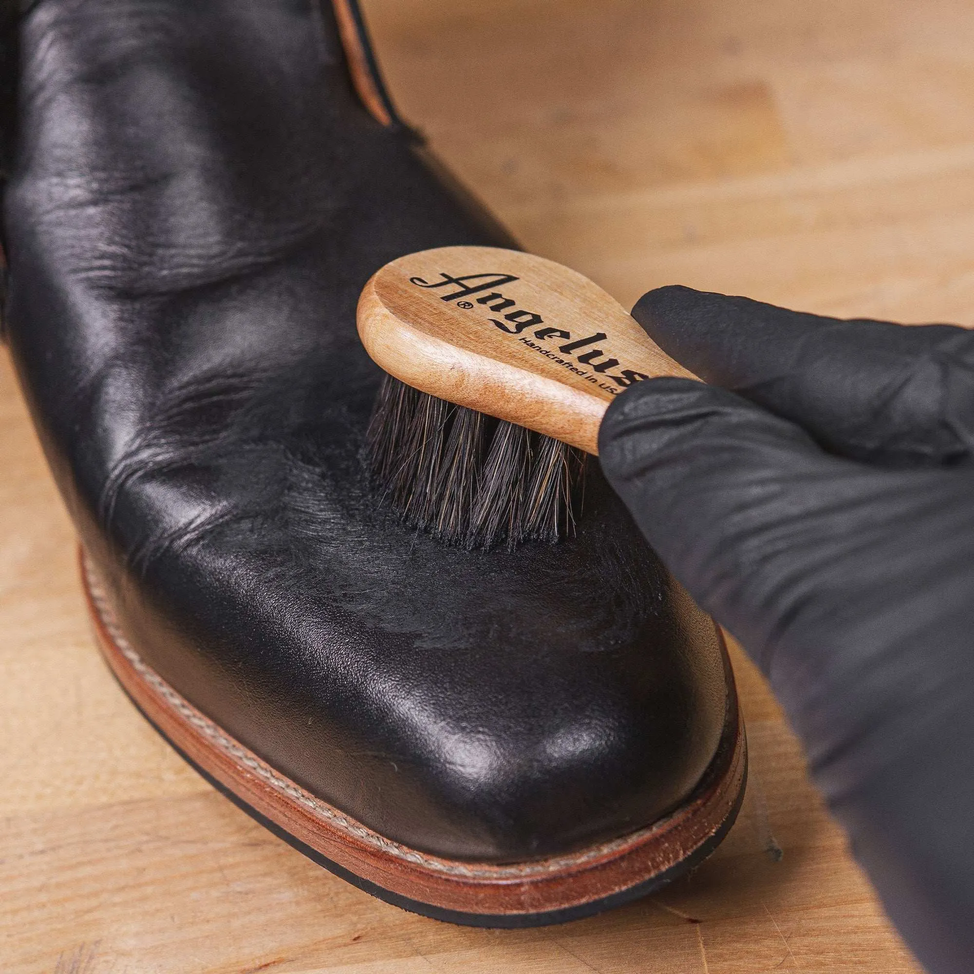 Wax Applicator Brush - 100% Real Horsehair