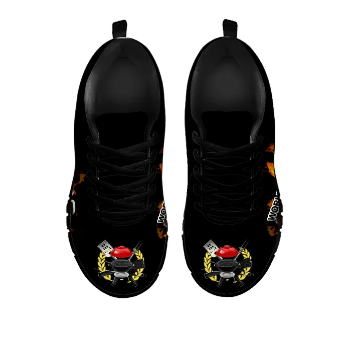 World's Best Grilling Dad Mens Running Shoes (D)